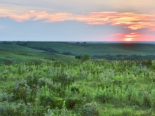 Sundown on the Prairie